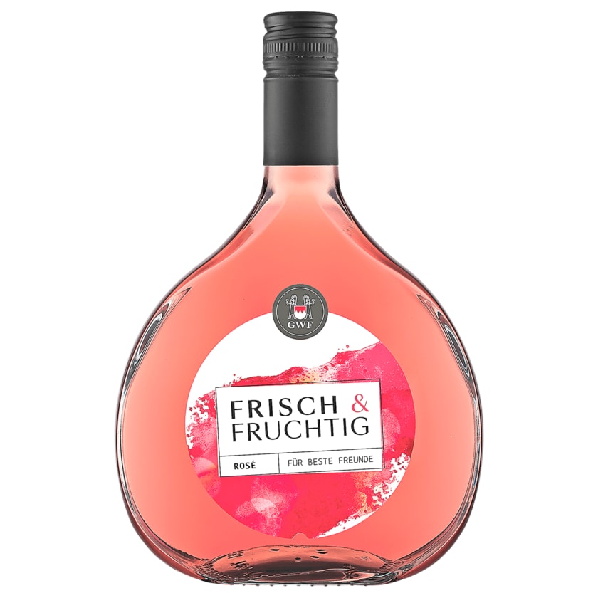GWF Rosé frisch & fruchtig halbtrocken 0,75l